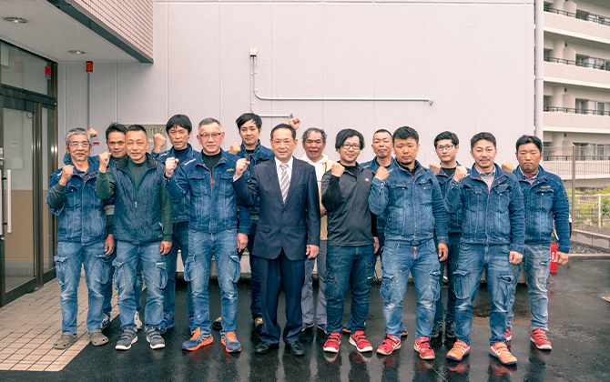 風通しがよく、アットホームな職場環境！